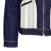 Wales Bonner Panelled Zipped Denim Jacket