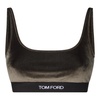 Tom Ford Stretch Lustrous Velour Signature Bralette