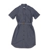 Loro Piana Belted Short-Sleeve Shirt Dress