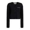 Marni Logo Patch Buttoned Sweater