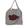 Stella McCartney Falabella Lips Embellished Mini Tote Bag