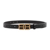 Balenciaga Hourglass BB Logo Buckle Belt