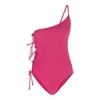 Rick Owens Fuchsia Stretch Taco Bather Swimwear