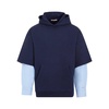 Marni Logo Embroidered Layered Hoodie