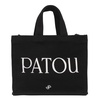 Patou Small Logo-Printed Top Handle Bag