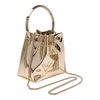 Jimmy Choo Bon Bon Logo Plaque Top Handle Bag