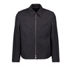 Dior Homme Logo Detailed Zip-Up Jacket