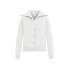 Bottega Veneta Knot Button Detailed Knitted Cardigan