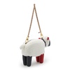 Thom Browne Sheep Shearling Zipped Shoulder Bag