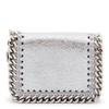 Stella Mccartney Silver Faux Leather Falabella Wallet