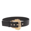 Versace Jeans Couture Logo Engraved Buckle Belt