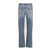 The Row Fred Mid-Rise Distressed Straight-Leg Jeans