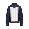 Wales Bonner Panelled Zipped Denim Jacket