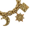 Paco Rabanne Medal Charm Detailed Necklace