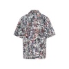 Bottega Veneta Printed Sort-Sleeved Shirt