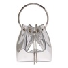 Jimmy Choo Logo Plaque Tassel-Detailed Top Handle Bag