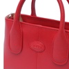 Tod's Logo Embossed Mini Tote Bag