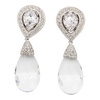 Alessandra Rich Embellished Teardrop Earrings