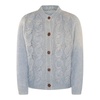 Maison Margiela Buttoned Crewneck Long-Sleeved Cardigan