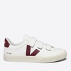 Veja Women's Recife Chrome Free Leather Velcro Trainers - UK 2