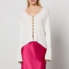 By Malene Birger Cirella Cotton-Bend Ribbed-Knit Top - S