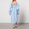 Sleeper Atlanta Rosette Linen Dress - L