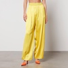 Stine Goya Ciara Satin Wide-Leg Trousers - L