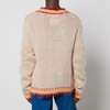 Marni V-Neck Mohair-Blend Jumper - IT 46/S