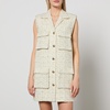 Anine Bing Alden Tweed Dress - XS