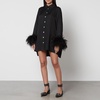 Sleeper Pastelle Oversized Jacquard Shirt Dress - XXS-XS