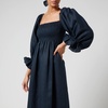 Sleeper Atlanta Linen Midi Dress - XS