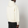 AMI Tonal Logo Cotton-Jersey Hoodie - S