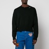 Marni Logo-Embroidered Distressed Cotton Jumper - IT 46/S