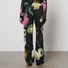 Stine Goya Fatou Floral-Print Tencel™ Lyocell-Blend Trousers - XS