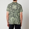 Vivienne Westwood Floral-Print Cotton-Piqué Polo Shirt - S