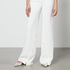 Stine Goya Isaac Recycled Satin Wide-Leg Trousers - S