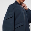 Ganni Oversized Shell Bomber Jacket - L/XL