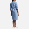 Polo Ralph Lauren Long Sleeve Cotton-Poplin Shirt Dress - UK 2