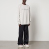 Lanvin Classic Lanvin Paris Embroidered Cotton Sweatshirt - L