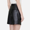 Anine Bing Recycled Leather and Faux Leather Carmen Shorts - W38