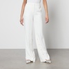 Stine Goya Isaac Recycled Satin Wide-Leg Trousers - S