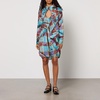 Vivienne Westwood Heart Tartan Woven Shirt Dress - IT 40/UK 8