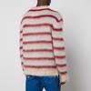 Marni Striped Mohair-Blend Jumper - IT 48/M