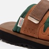 Suicoke Men's Mogi Ab Suede and Canvas Sandals - UK 9