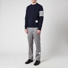 Thom Browne Men's 4-Bar Loopback Sweatshirt - Navy - 1/S