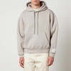 AMI Tonal Logo Cotton-Blend Hoodie - M