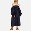 Sleeper Cancan Linen Maxi Dress - M