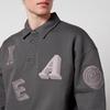 Axel Arigato Typo Applied Cotton-Jerysey Polo Sweatshirt – XL