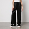 Sleeper White Rabbit Satin Trousers - XXS-XS