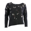 Zodiac Knits Womens Slash Neck Jumper